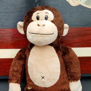 2009 Build A Bear Workshop Monkey, BABW, Retired, BAB Chimpanzee Plush